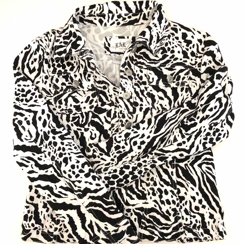 L.A.L. Animal Print Jacket